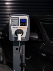 Hims 22kW 3 Faz 32A Tip 2 Soketli Elektrikli Araç Şarj İstasyonu