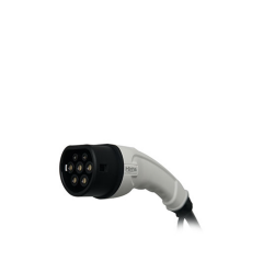 Hims 22kW Tip 2 Soketli Kablolu Beyaz Smart Elektrikli Araç Şarj İstasyonu