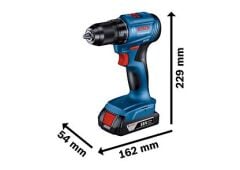 Bosch Professional GDR 18V-215 + GSR 185-LI + 2x2,0AH + GAL 18V-20 + takım çantası