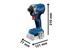 Bosch Professional GDR 18V-215 + GSR 185-LI + 2x2,0AH + GAL 18V-20 + takım çantası