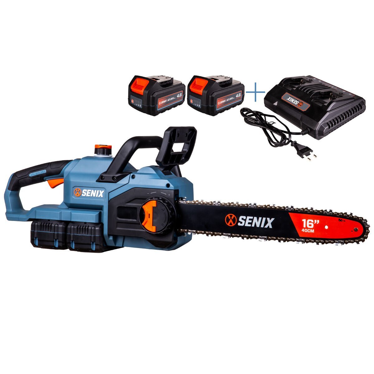 Senıx CSX2-M2-EU  Akülü Testere  2 x 4.0Ah