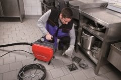 Rothenberger R600 Eco Kanal Açma Makinası + 16/22mm Spiral ve Uç Seti