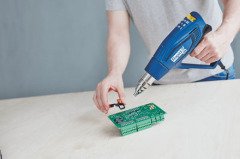 Rapid R2000 Sıcak Hava Tabancası 3 Kademeli Fan Ayarlı 2000W