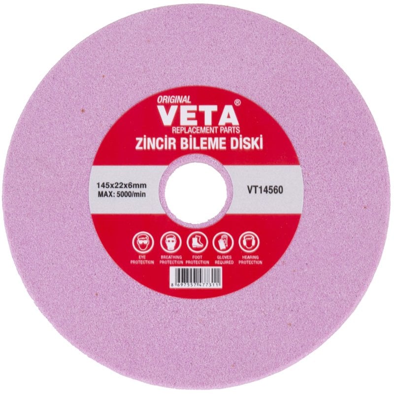 Veta VT14560 Zincir Bileme Diski 145x22x6mm
