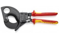 KNIPEX 95 36 280 CIRCIR MEKANİZMALI VDE KABLO MAKASI