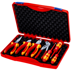 KNIPEX Alt Kutusu ''KIRMIZI'' Elektrik Seti 2