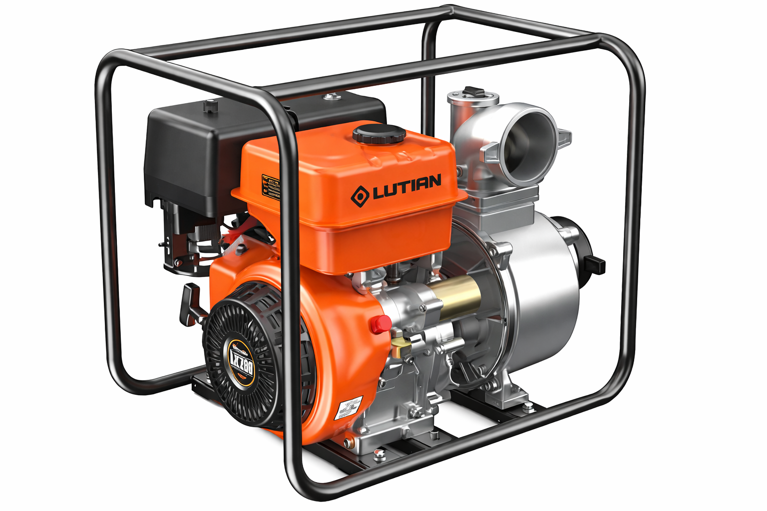 Lutian LT03302 2 inç Benzinli Su Motoru Pompası 2 Parmak