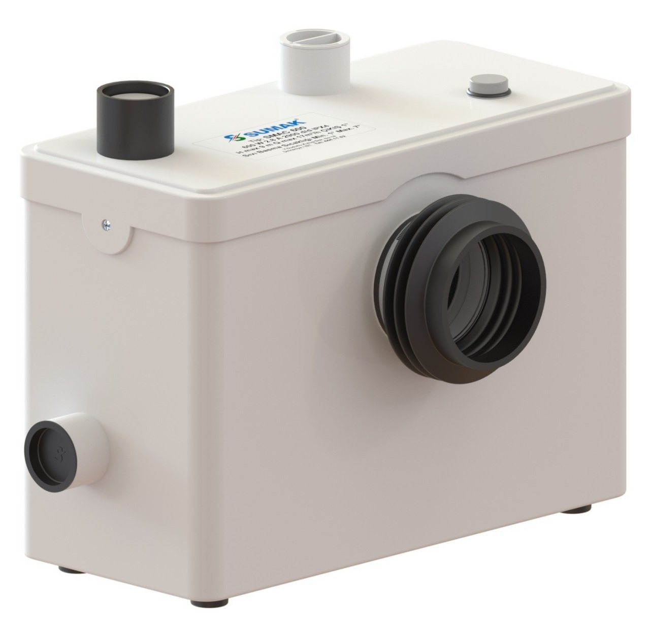 Sumak SMAC 600 Tahliye Pompası WC Öğütücülü Bıçaklı 600W