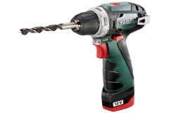 Metabo PowerMaxx BS Çift Akülü Vidalama Li-ion 10.8V 2Ah