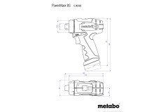 Metabo PowerMaxx BS Çift Akülü Vidalama Li-ion 10.8V 2Ah