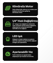 VOLTZ VZSD-20 Akülü Tornavida