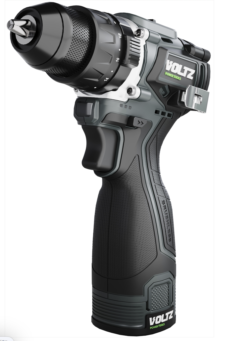 VOLTZ VZDR-16I Akülü Darbeli Matkap 16V 2.0 Ah
