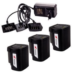 KOHAM AKÜ KİT 3x2.5Ah+ŞARJ CİHAZI KH-TP30,KH-TP35,KH-S40