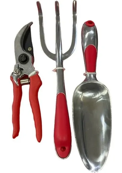 MAXGARDEN MAX820298 BUDAMA MAKASI, ÇAPA VE KÜREK SETİ 4 PARÇA