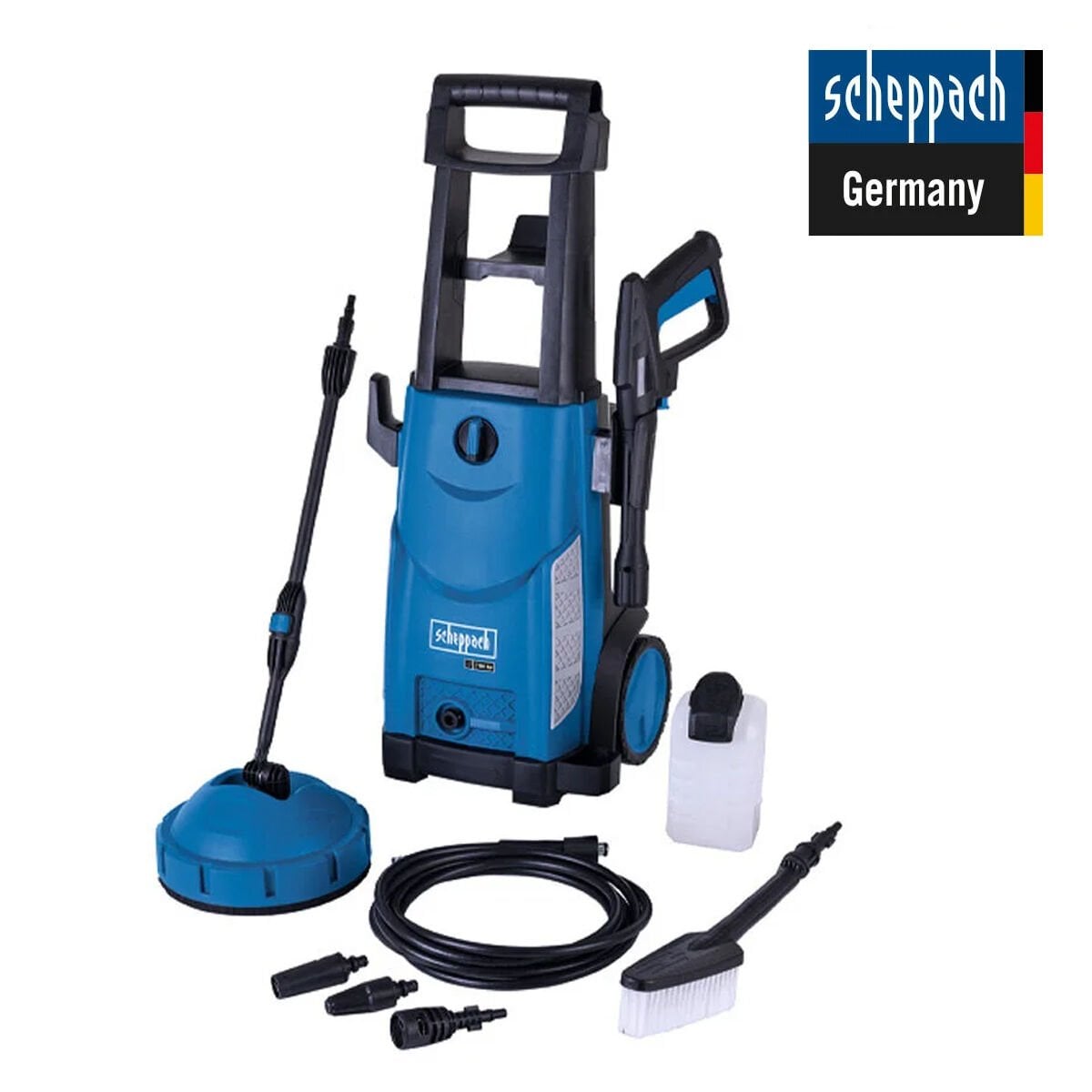 Scheppach HCE 2600 Yüksek Basınçlı Yıkama Makinası 2400W 180bar