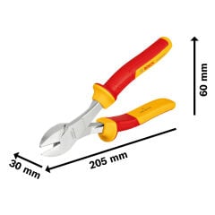 BOSCH Profesyonel 1000 Volt Ağır Tip Yan Keski 200 mm (1600A02NE2)