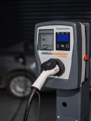 Hims 22kW 3 Faz 32A Tip 2 Soketli Elektrikli Araç Şarj İstasyonu