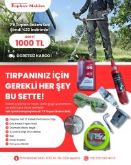 Zargana Motorlu Tırpan Bakım ve Aksesuar Seti 7'li Set