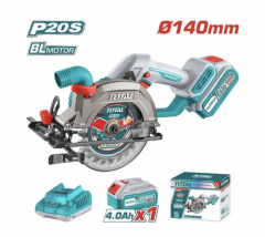 Total TSLI14021 20 V 4.0 Ah Akülü Daire Testere 140 MM