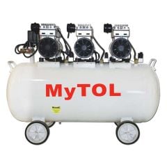 MyTol EWS100 Sessiz Kompresör 100 Litre 3Hp