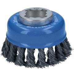 Bosch - X-LOCK - Heavy Serisi Metal İçin Burgulu Tel Fırça 75*0,5 mm