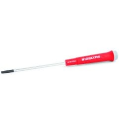 İzeltaş 4500 Elektronikçi Tip Düz Uçlu Klemens Tornavida 3x125mm