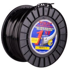 Speed 7430401Y  Misina 3.3mm 92  Metre 4 Köşeli Silikonlu Siyah