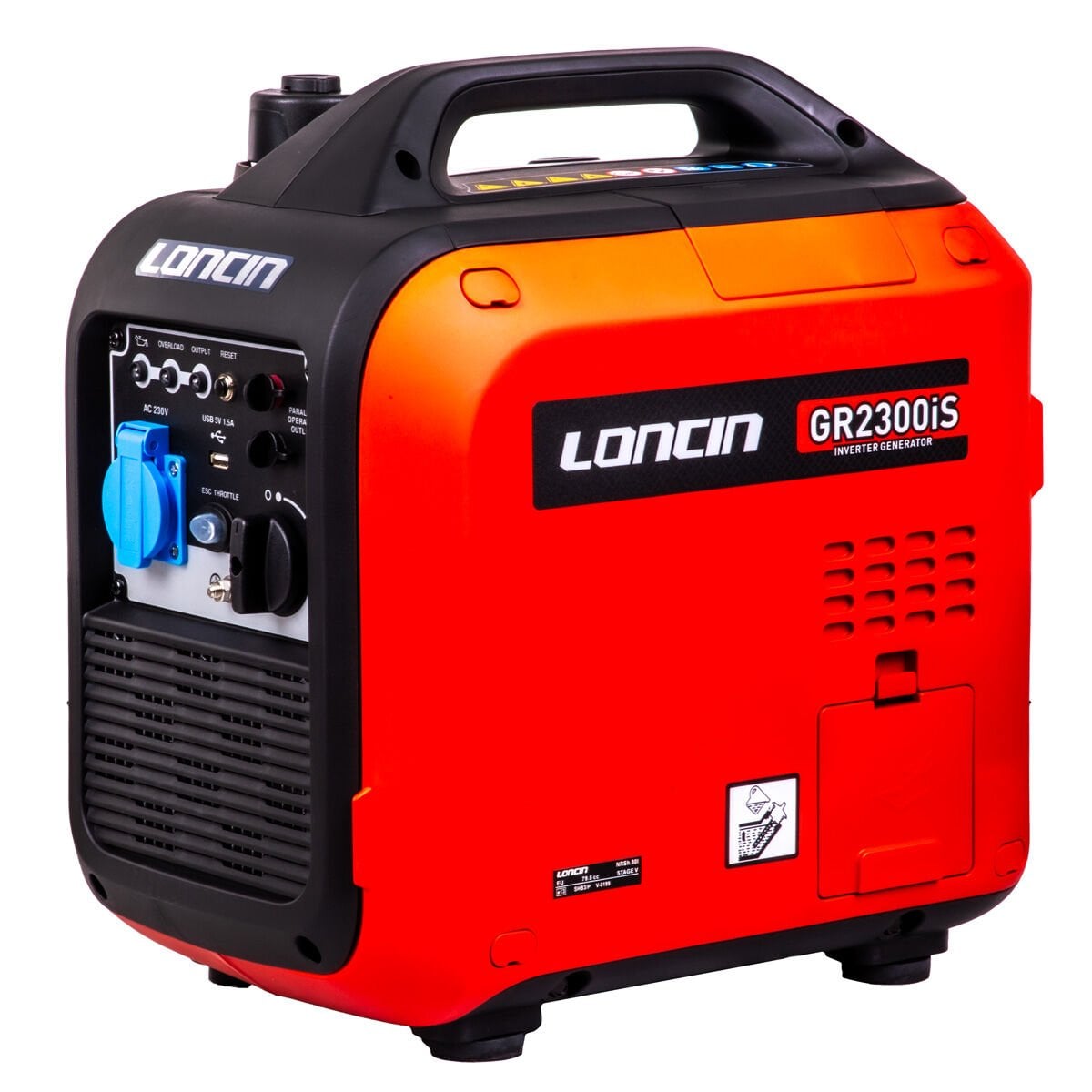 LONCIN GR2300iS EUR5 JENERATÖR 2 kW İNVERTÖR BENZİNLİ