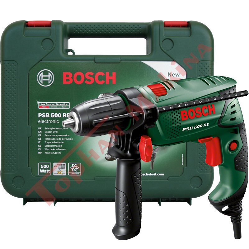 Bosch PSB 500 RE Darbeli Matkap 500W