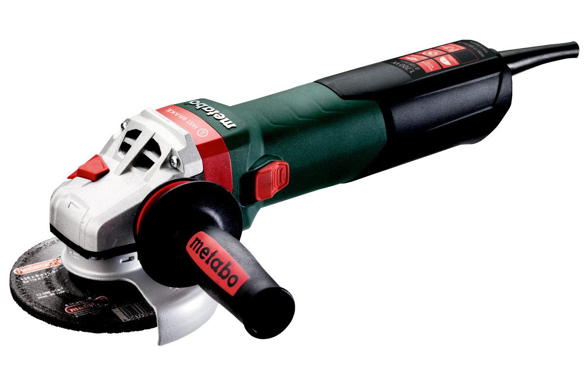 Metabo WEBA 17-125 Quick Avuç Taşlama 1700W 125mm