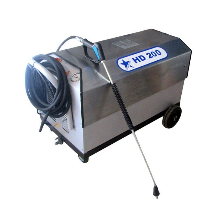 CleanVac HD200 Yüksek Basınçlı Yıkama Makinası 5.5kW 200Bar