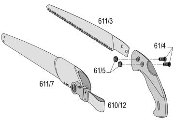 Felco 611 Budama Testeresi Kılıflı 33cm