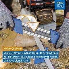 PFERD CS-X Motorlu Testere Zincir Bileme Aleti - 5.5 mm (.404'' Zincir Adımı)