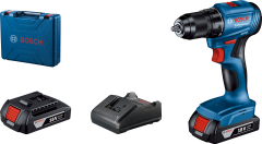 Bosch Professional GSR 185 LI Akülü Delme Vidalama Mak. 2 x 2.0 Ah; Case