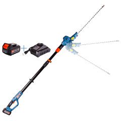 Senix HTPX2-M-EU  Akülü Yüksek Çit Biçme Makinası 4.0 Ah 55 cm