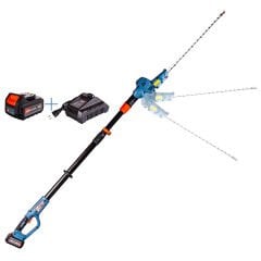 Senix HTPX2-M-EU  Akülü Yüksek Çit Biçme Makinası 4.0 Ah 55 cm