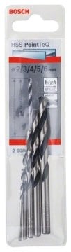 Bosch HSS PointTeQ Delme Uç 5 Parça Metal