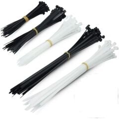 Zenith 3.6x 200 mm Kablo Bağı & Plastik Cırt Siyah Kelepçe  Paket (100ADET)