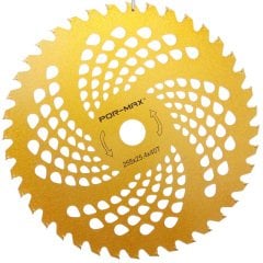 Por-Max Elmas Tırpan Bıçağı Turuncu 255x2.0x25.4mm 40Diş