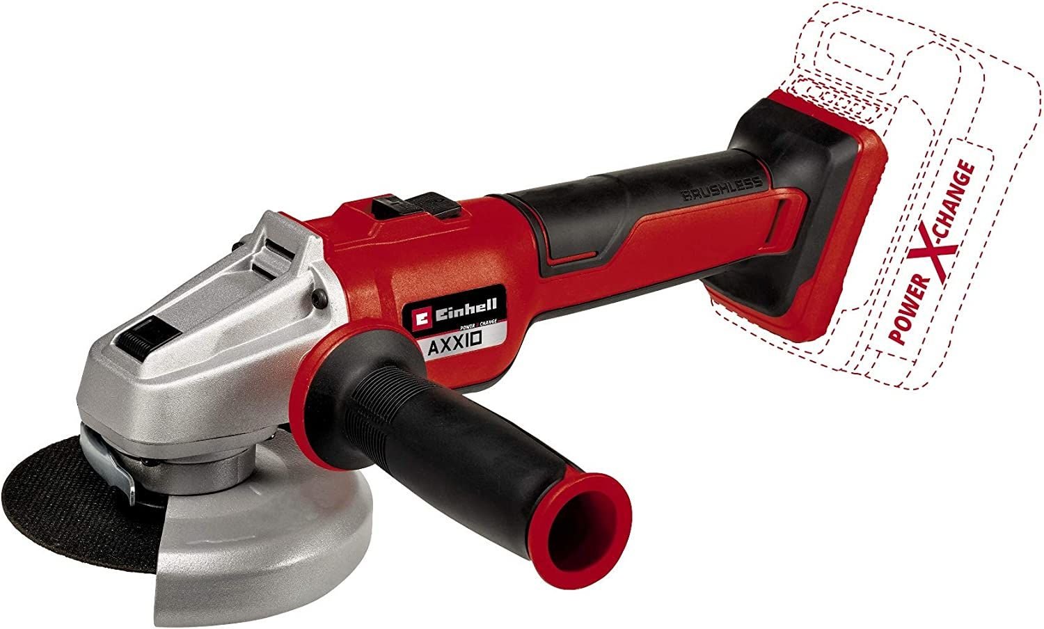 Einhell AXXIO 18/115 Q Solo Taşlama Kömürsüz 115mm 18V - Aküsüz