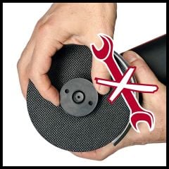 Einhell AXXIO 18/115 Q Solo Taşlama Kömürsüz 115mm 18V - Aküsüz