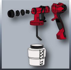 Einhell TC-SY 600 S Elektrikli Sprey Boya Sistemi 600W 800ml