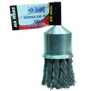 Hawk 25mm Gri Burma Telli Pimli Kalem Fırça // HA-11203