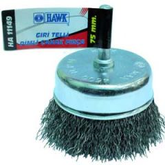 Hawk 63mm Gri Telli Pimli Çanak Fırça // HA-11147