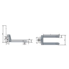 Jetco DF-III Transpalet 2.5 Ton