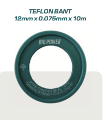 Total Teflon Bant 12mm x 0.075mm x 10mm 10 Luk Paket