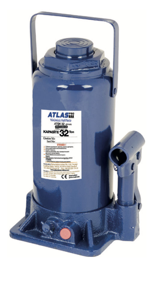 Atlas Pro ATŞK10 Hidrolik Şişe Kriko 10 Ton