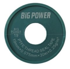 Total Teflon Bant 19mm x 0.075mm x 30mm 10 Luk Paket