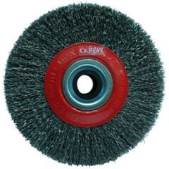 Hawk 175*25mm Gri Telli Daire Fırça // HA-10179