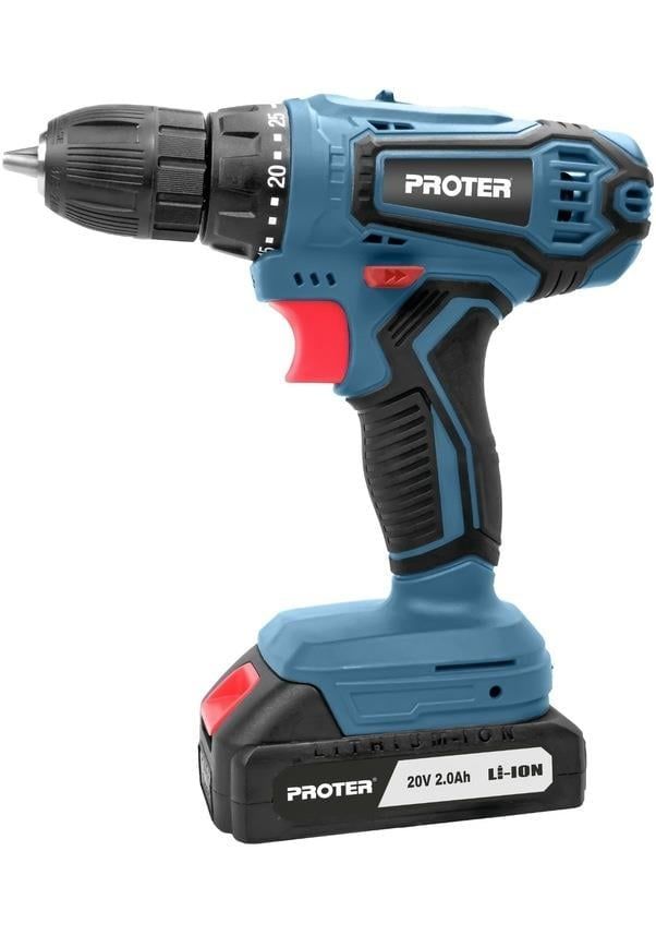 Proter  PST 920 SP Şarjlı Matkap 10 mm
